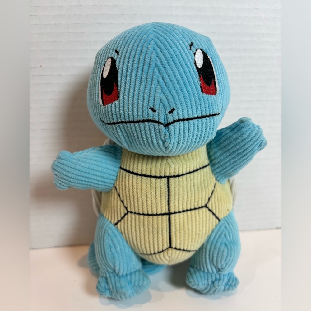 Pokémon 8" Corduroy Squirtle Plush‎ Stuffed Animal Toy - Limited Edition